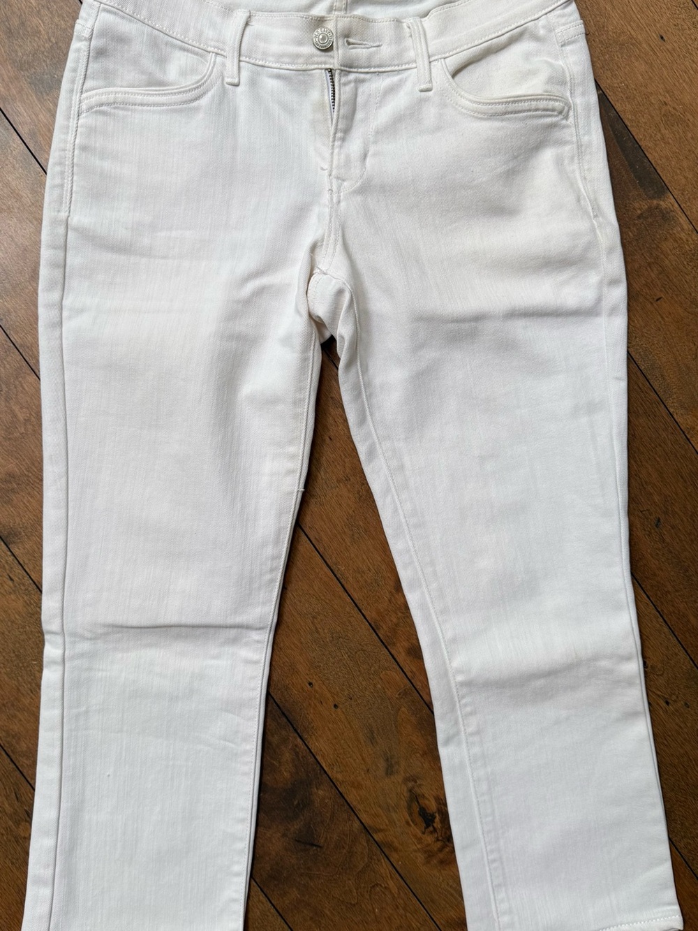 Classic White OLD NAVY RockStar Women's Jeans - Slim Fit size 10